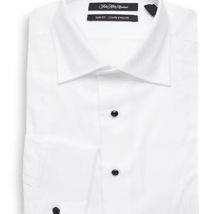Saks Fifth Avenue White Tuxedo  Shirt 16 32/33